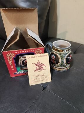 Budweiser Limited Edition Collector Stein - Multicolor